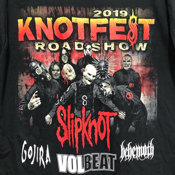 Slipknot Knotfest 2019 Roadshow t shirt - Picture 2 of 5